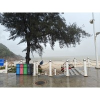 溪涌之行，6月風(fēng)雨擋不住激埃特的熱情